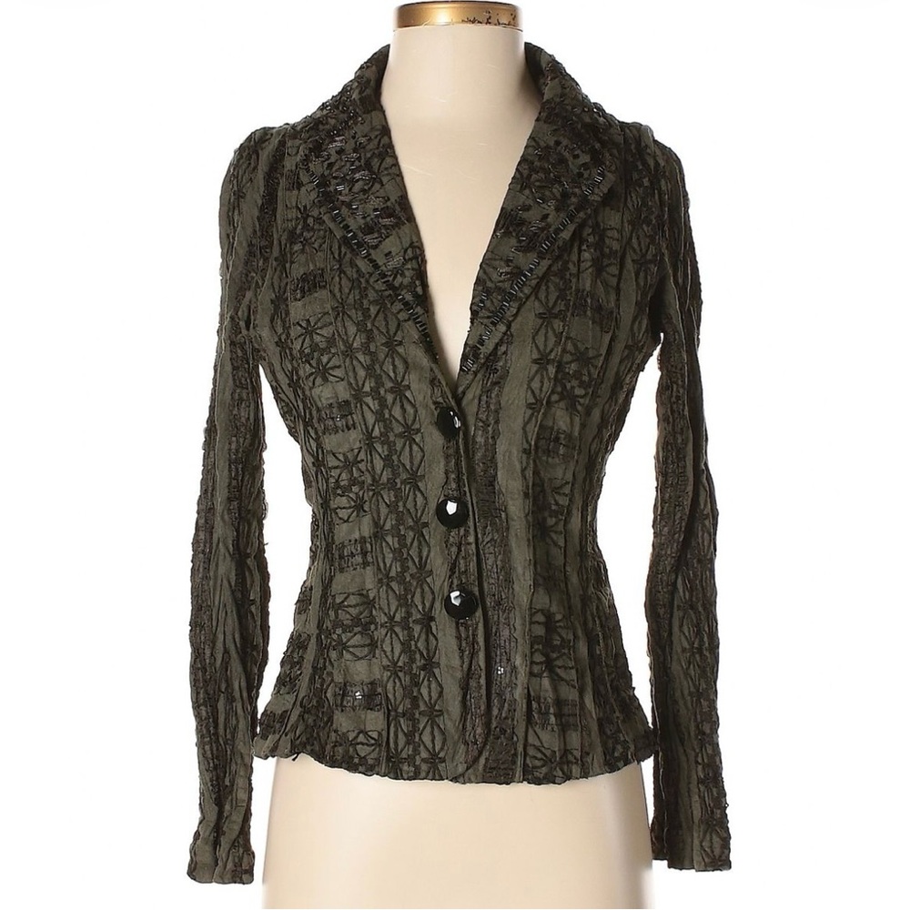Alberto Makali Embellished Blazer
